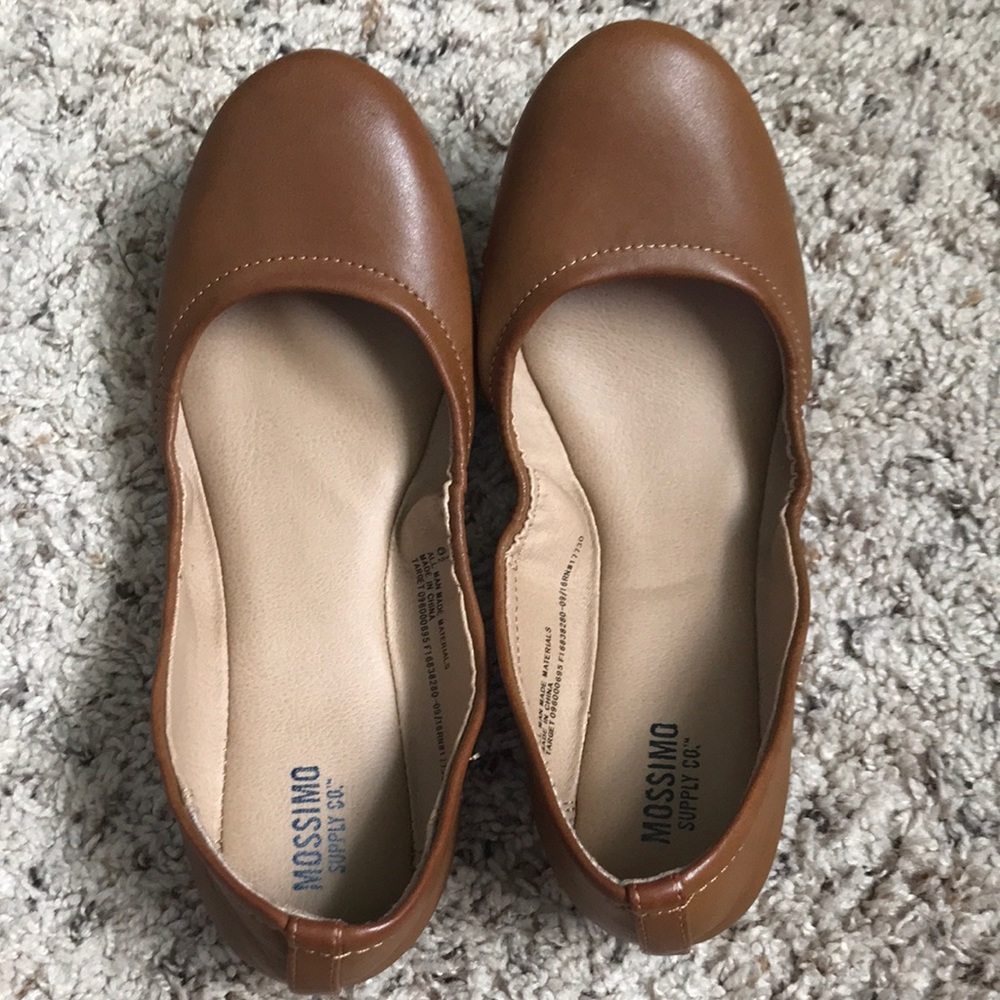 Tan/Cognac ballet flat
